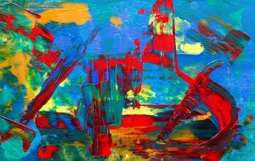 Photo Abstract painting