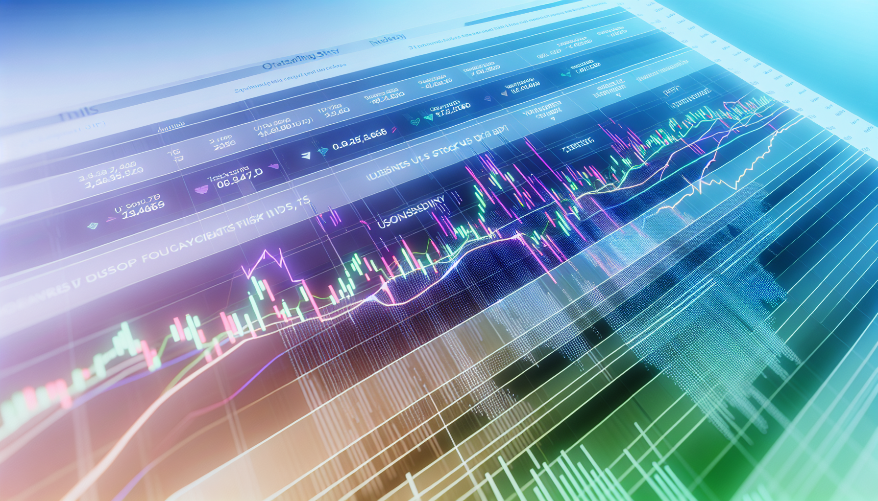 Ein detailliertes Finanzdiagramm, das die Performance herausragender US-Aktienfonds im Laufe der Zeit zeigt. Das Diagramm ist mit wichtigen Finanzindikatoren verknüpft und enthält zahlreiche Datenpunkte, farbige Linien, die verschiedene Trends anzeigen, sowie kurze Anmerkungen, die bemerkenswerte finanzielle Ereignisse erklären. Der Hintergrund ist ein sanfter Farbverlauf, der die technischen Informationen leicht verständlich macht. Das Diagramm bietet Einblicke für Investoren, die die Komplexität des US-Aktienfondsmarktes verstehen möchten.