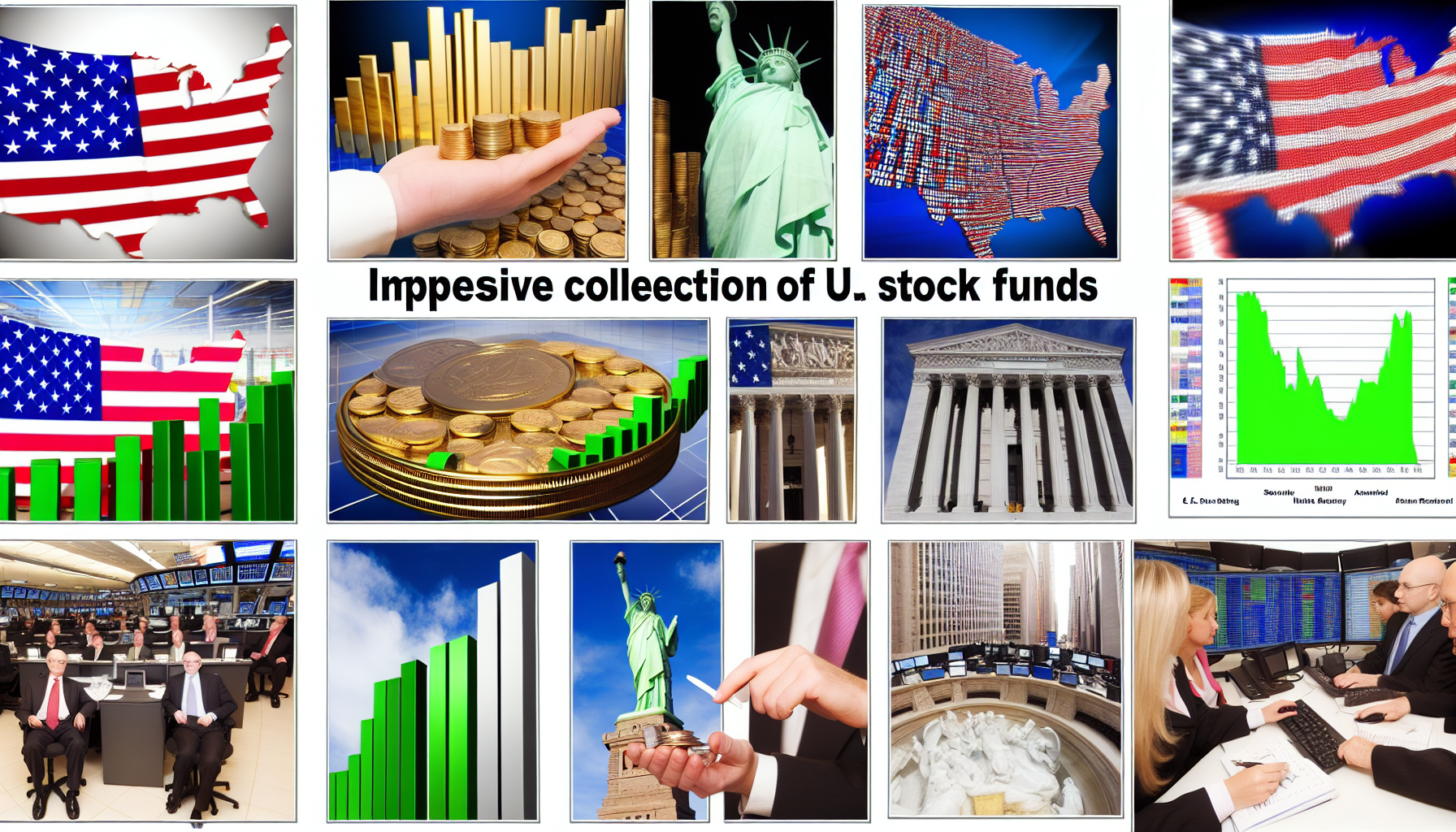 Beeindruckende Sammlung von US-Aktienfonds