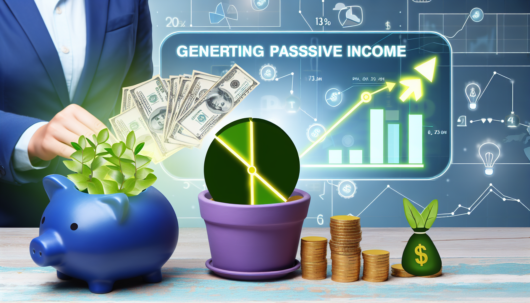 Passives Einkommen generieren - Passive Gewinne erzielen