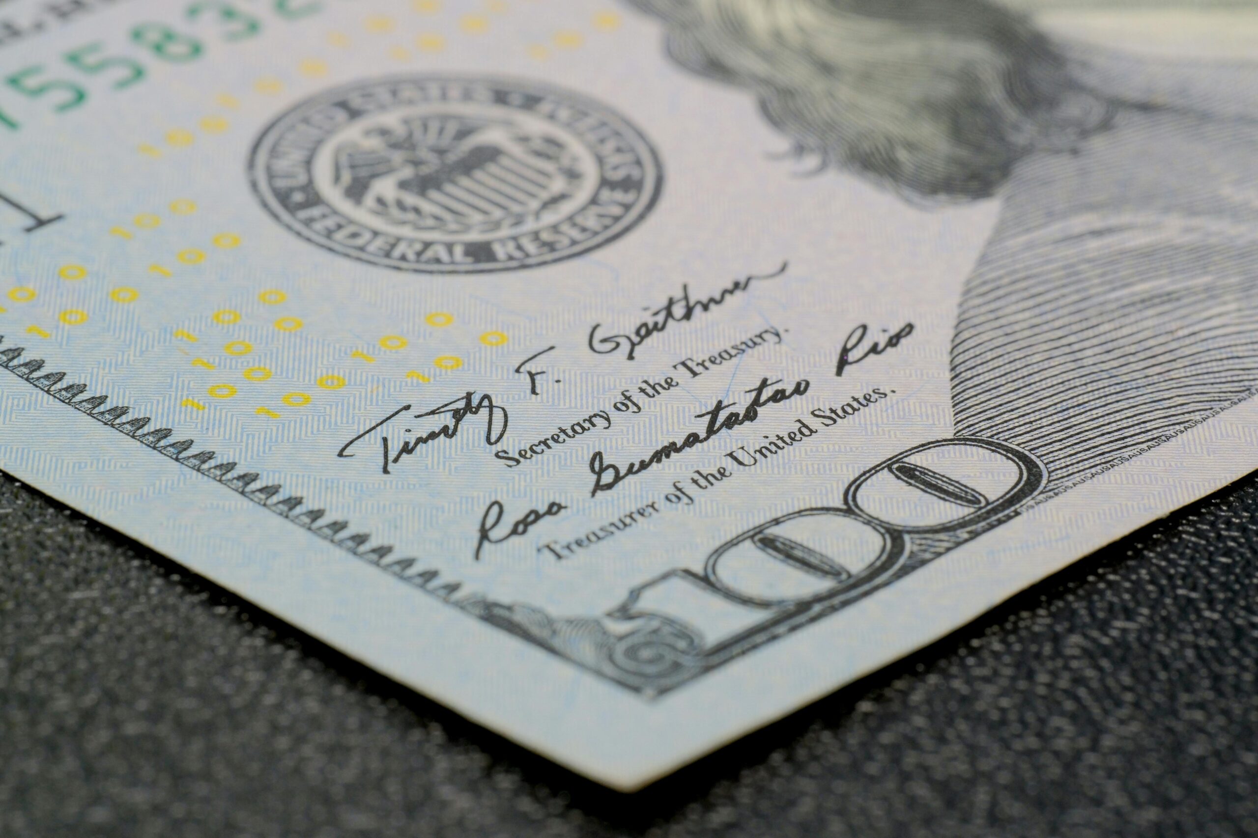 Kostenloses Stock Foto zu 100 dollar, amerikanische w&auml;hrung, banknote