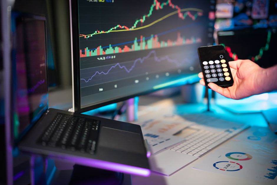 1990er Tech Rally Börse